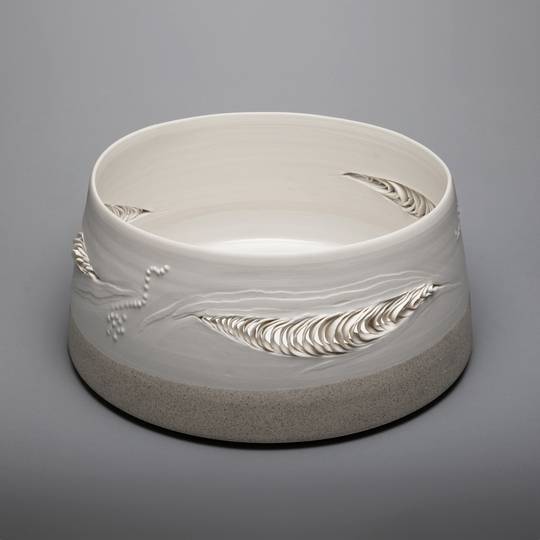 Sand series tall bowl