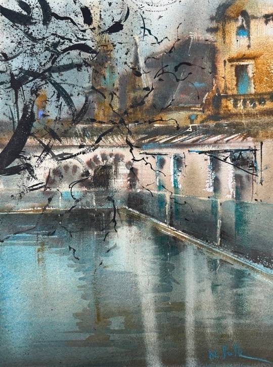 Turquoise Pool of Montsalvat